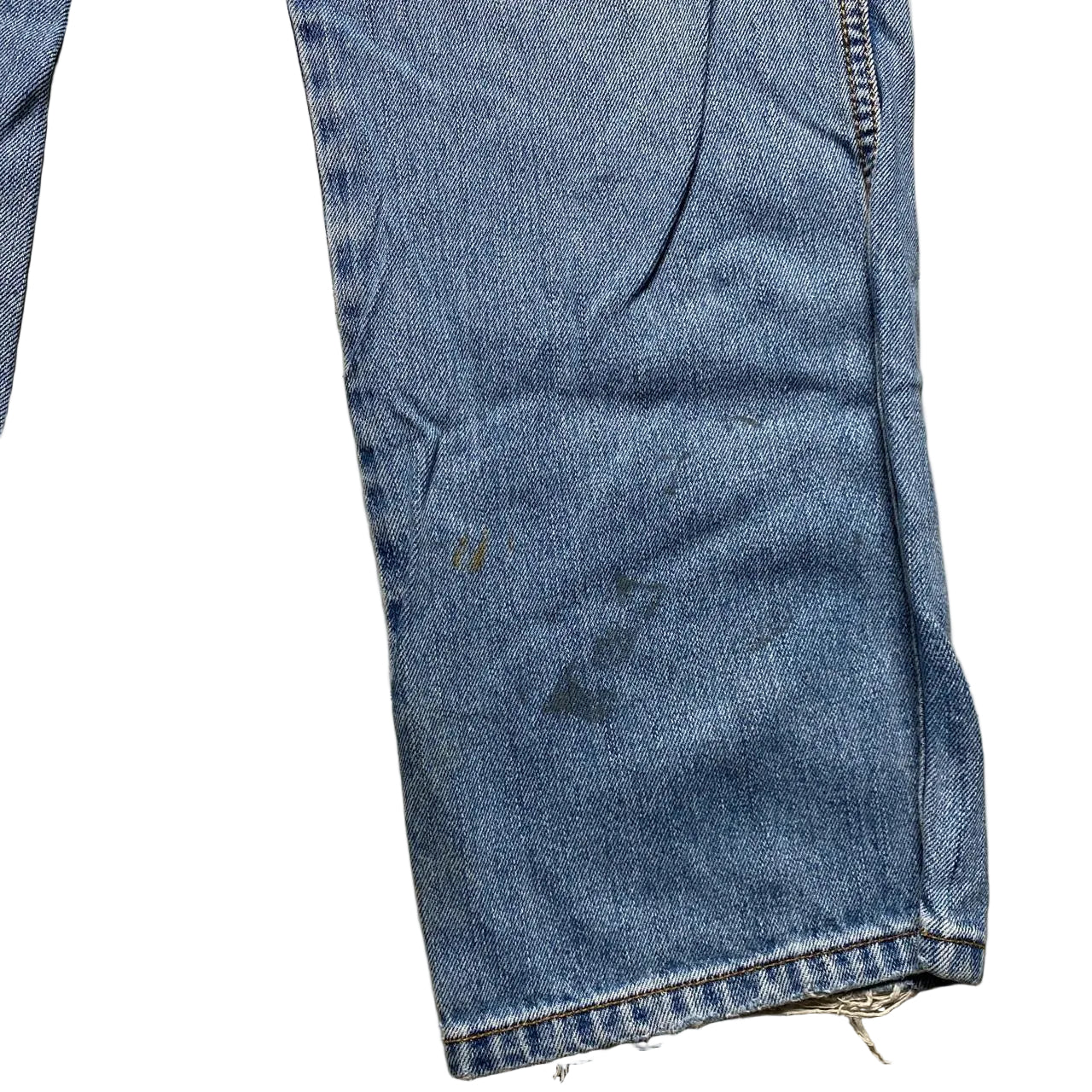 Wrangler Distressed Light Blue Jeans (36W)