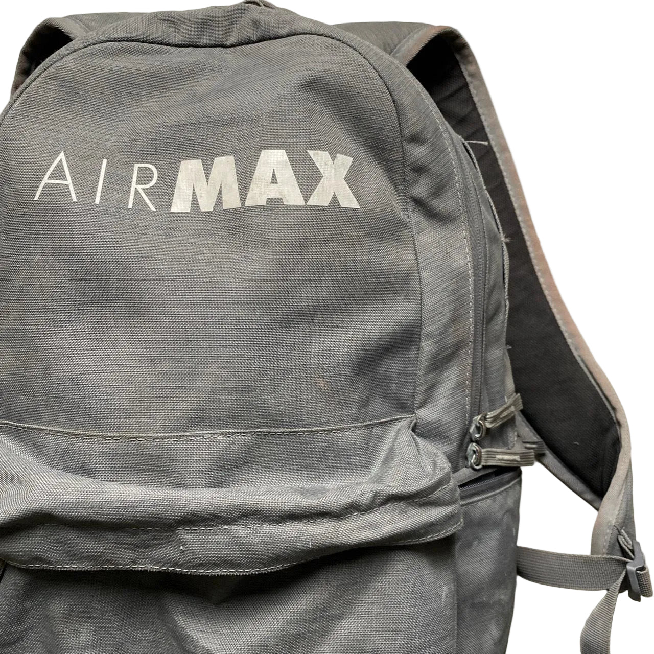 Nike Air Max Grey and Silver Rucksack Backpack Bag