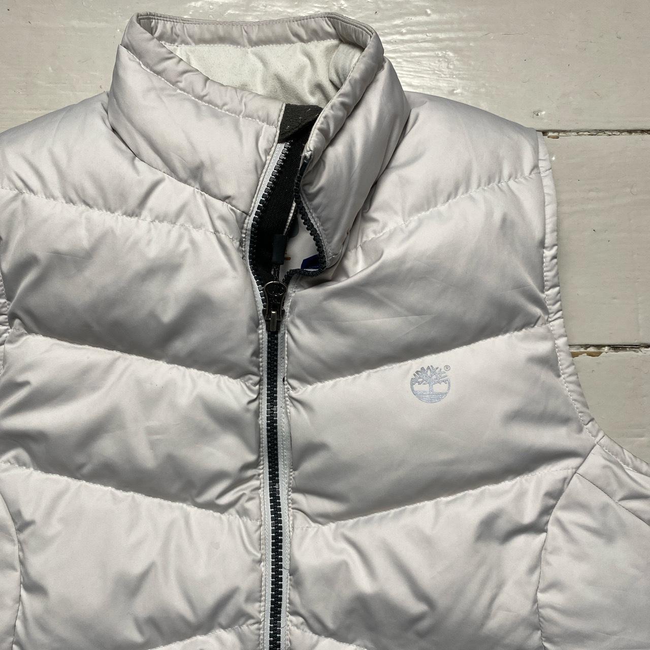 Timberland Reflective Logo White Gilet