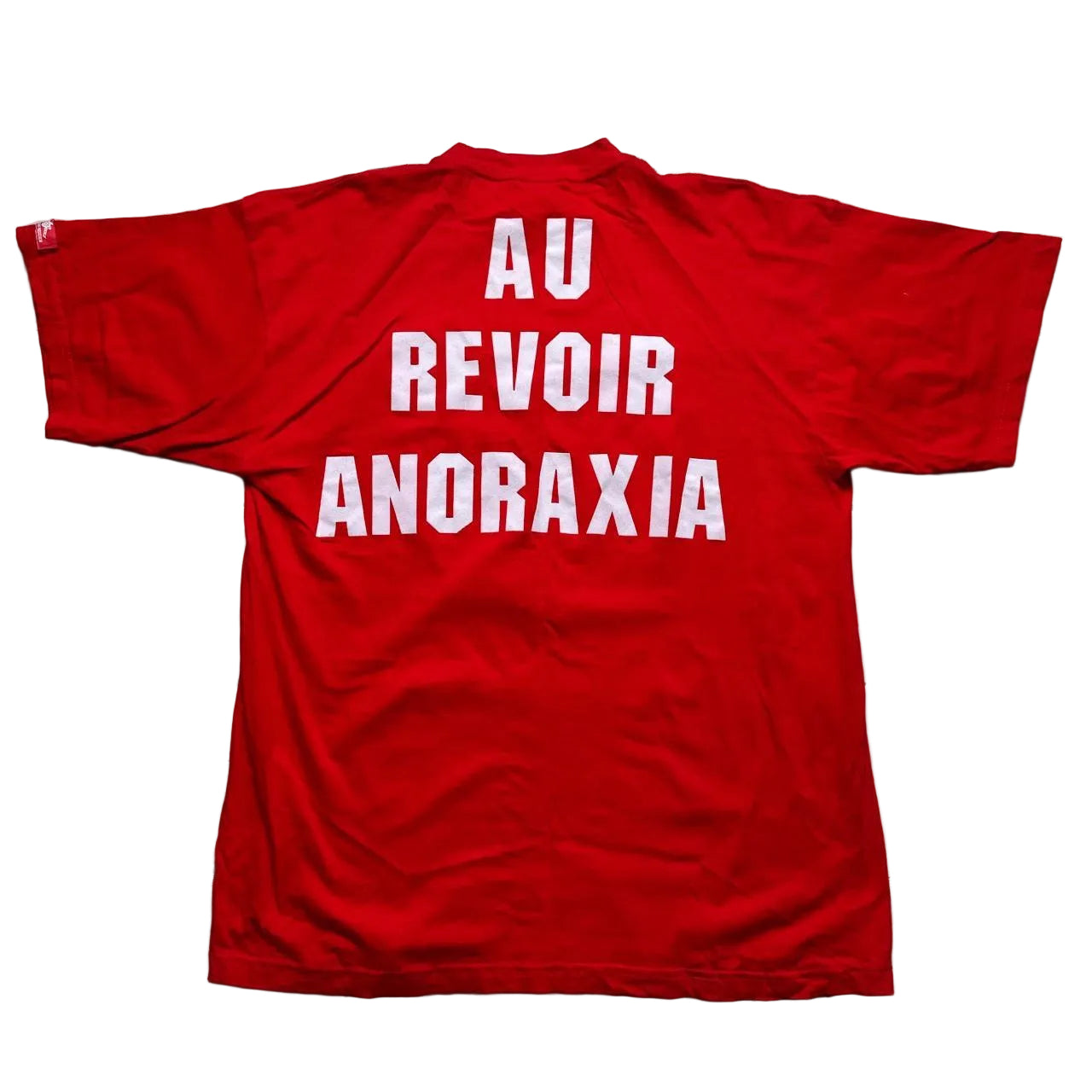 Arsenal Vintage 90’s Au Revoir Anoraxia T Shirt (L)