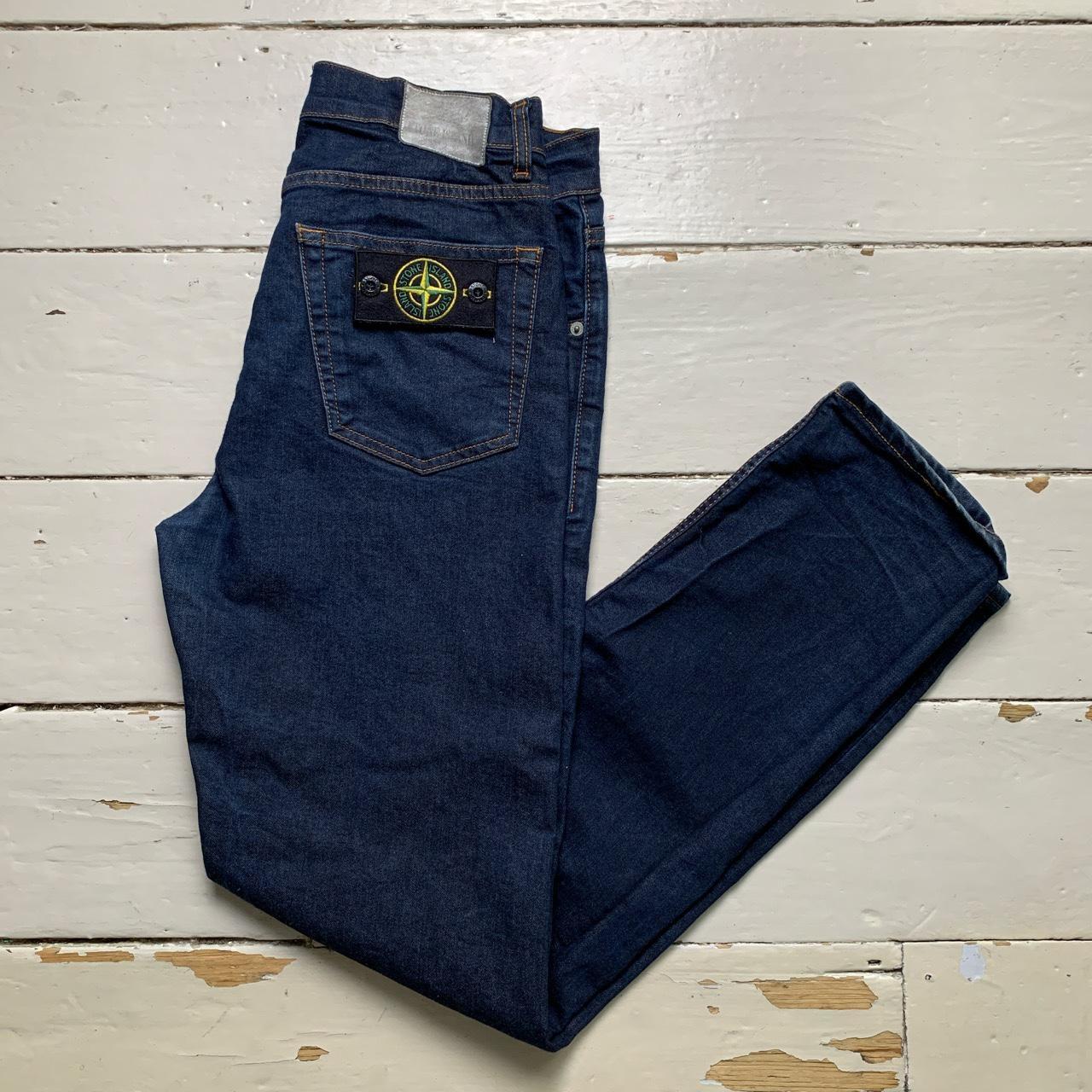 Stone Island Navy Slim Jeans