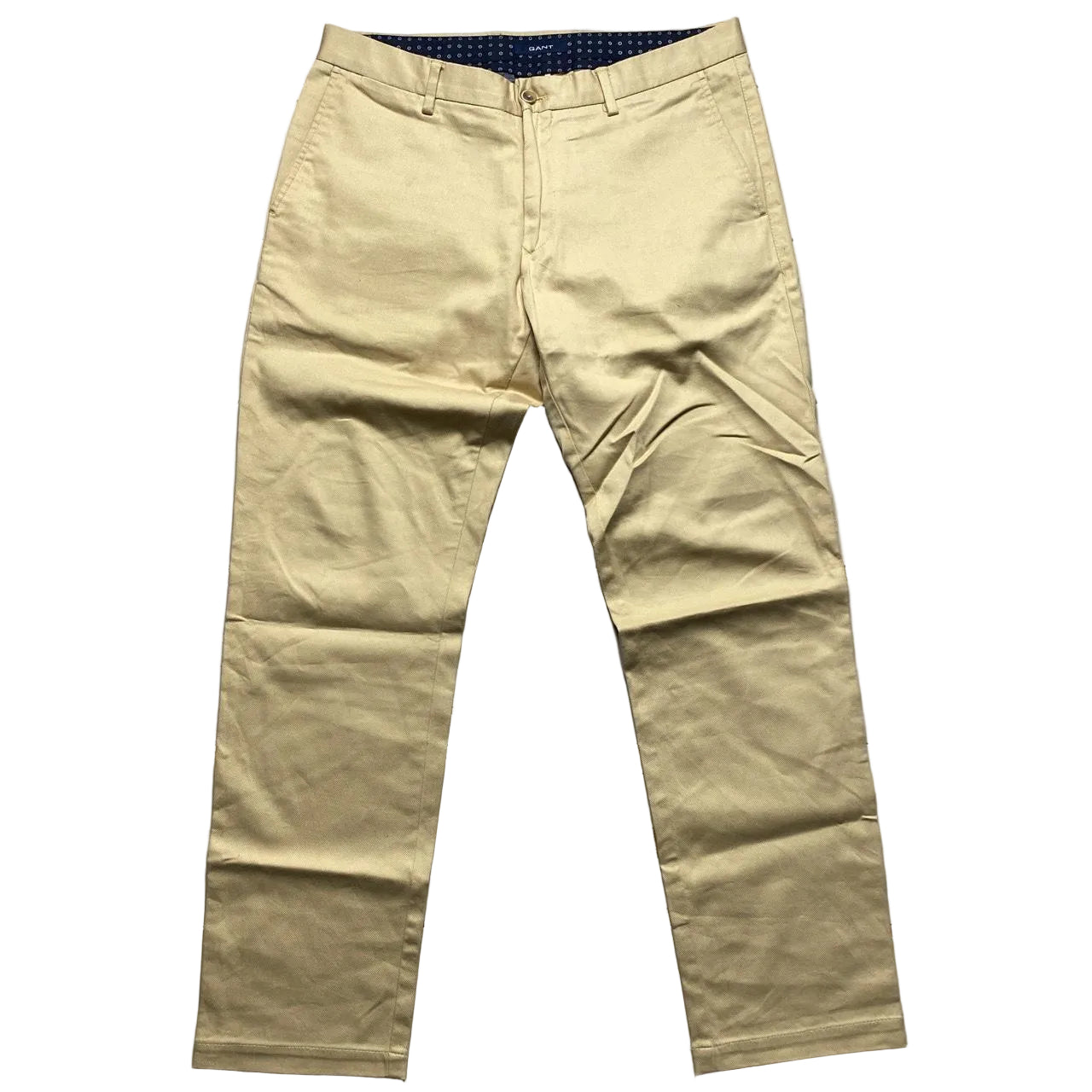 Gant Mustard Yellow Smart Trousers (32W)