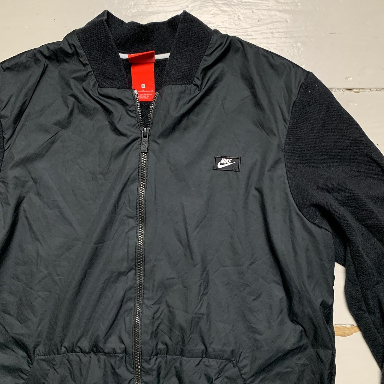 Nike Box Logo Swoosh Jacket Shell and Cotton