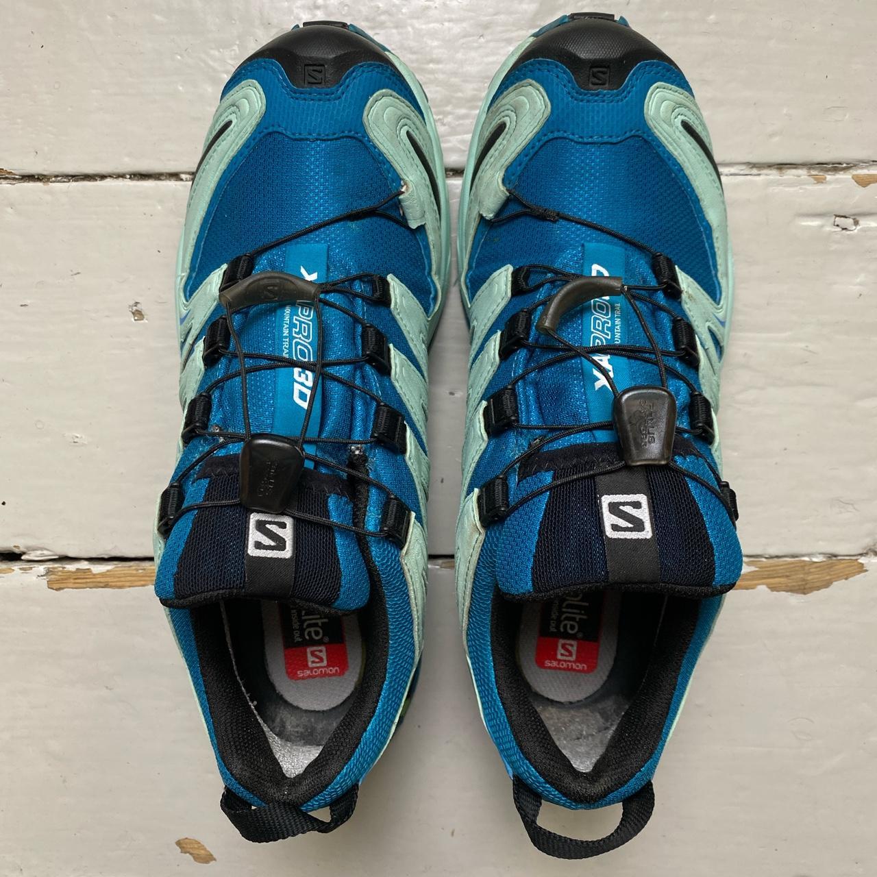 Salomon XA Pro Light Blue and Green