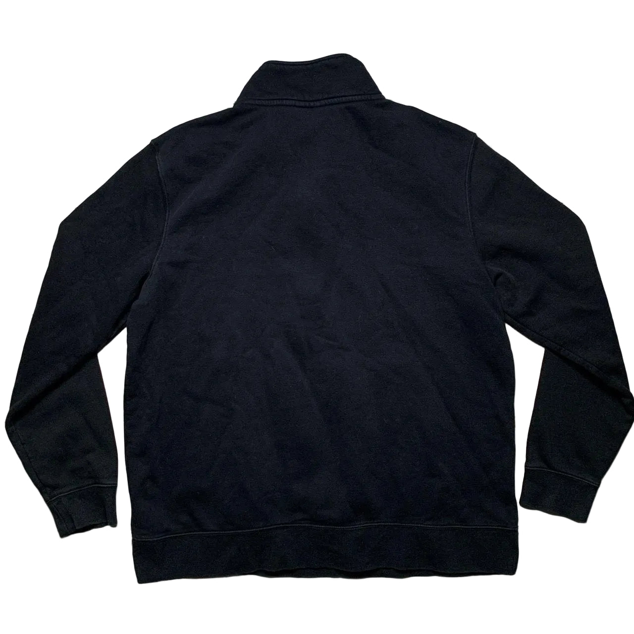 Nike Swoosh Black White and Red Quarter Zip Jumper (XL)