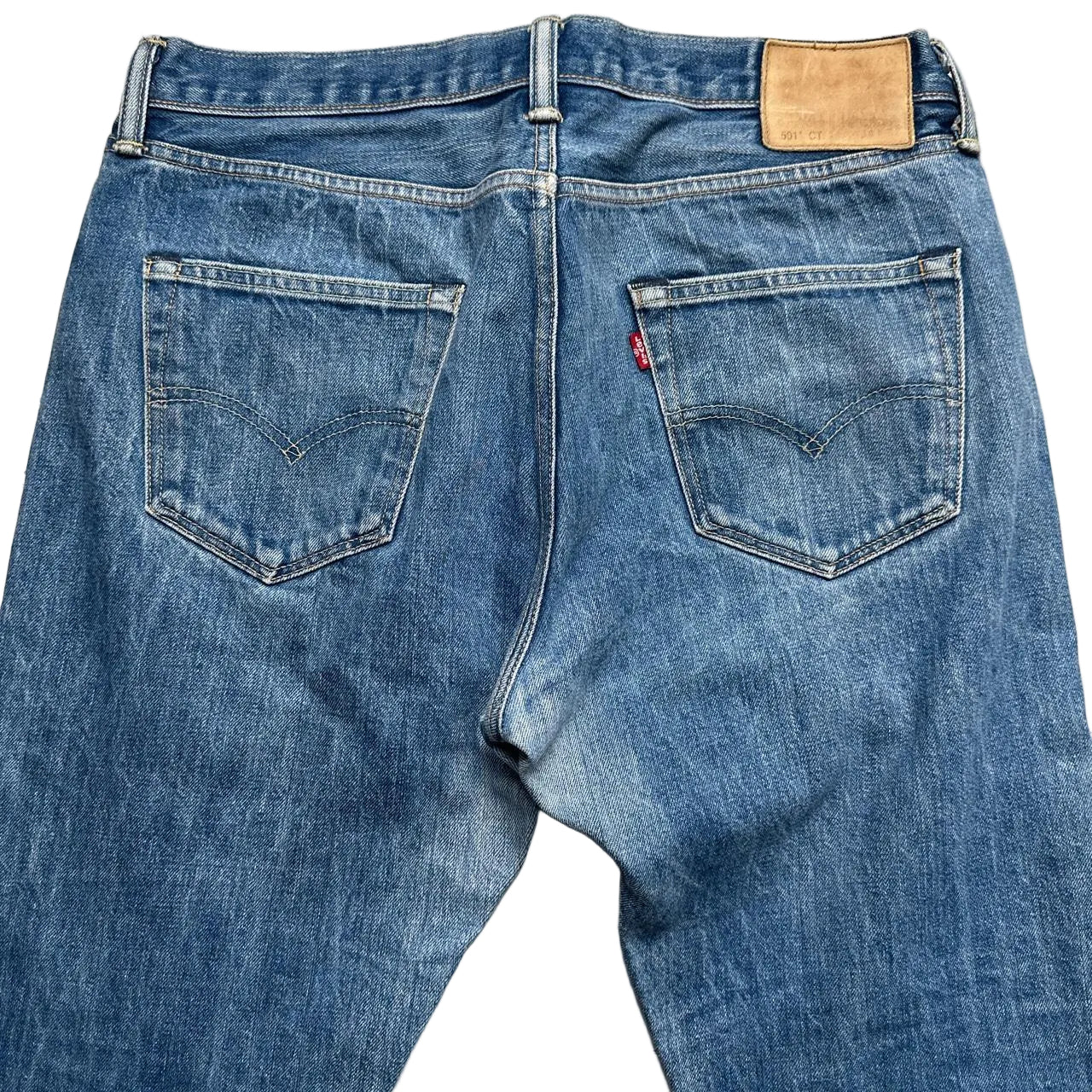 Levis 501 CT Light Blue Slim Jeans (34W)