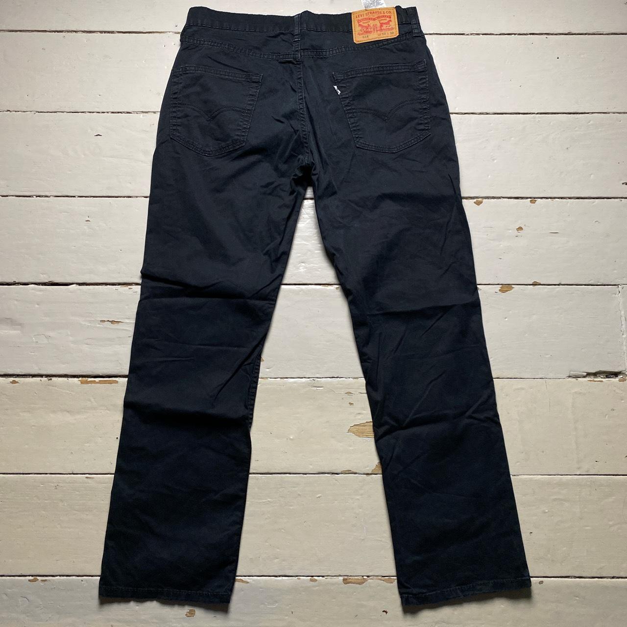 Levis 514 Black Baggy Trouser Jeans