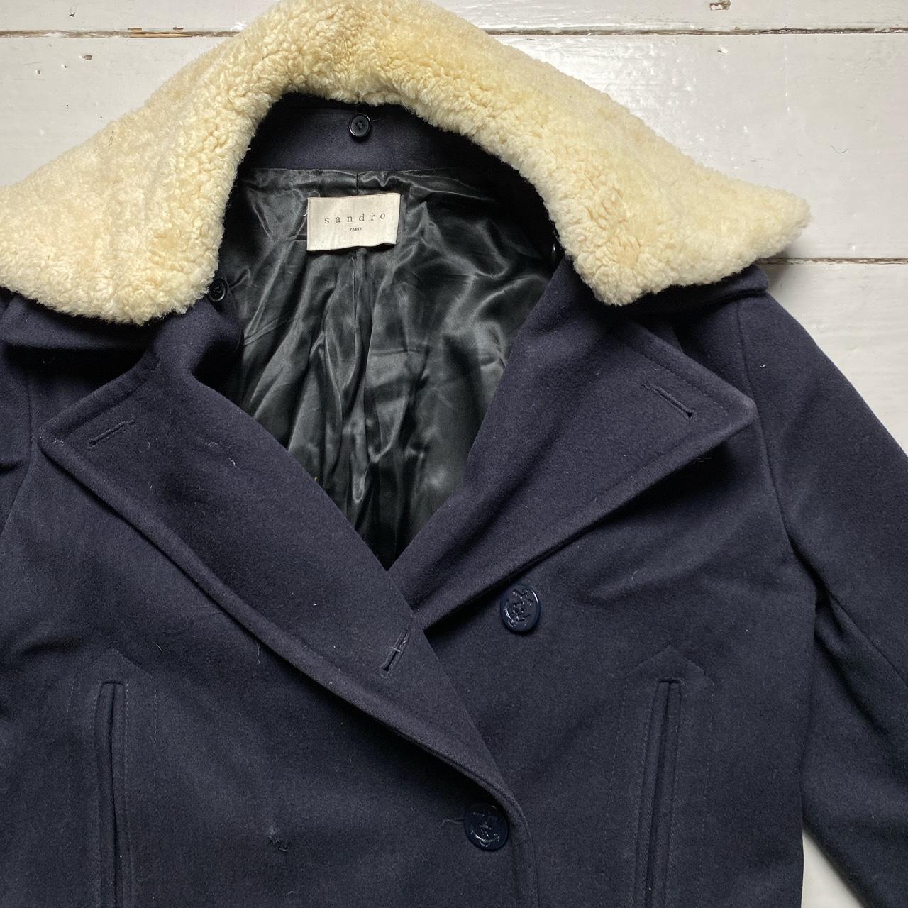Sandro Thick Wool Coat