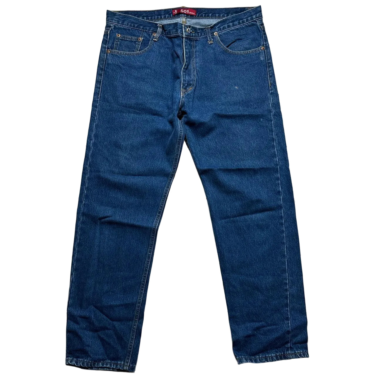 Levis 501 Big E Vintage Blue Jeans (38W)