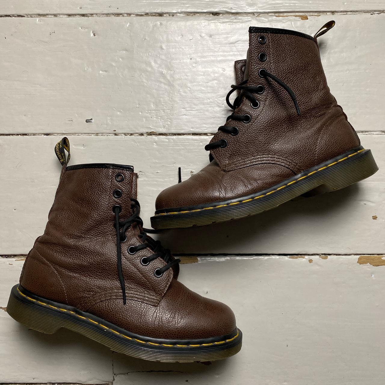Dr Martens Brown High Boots