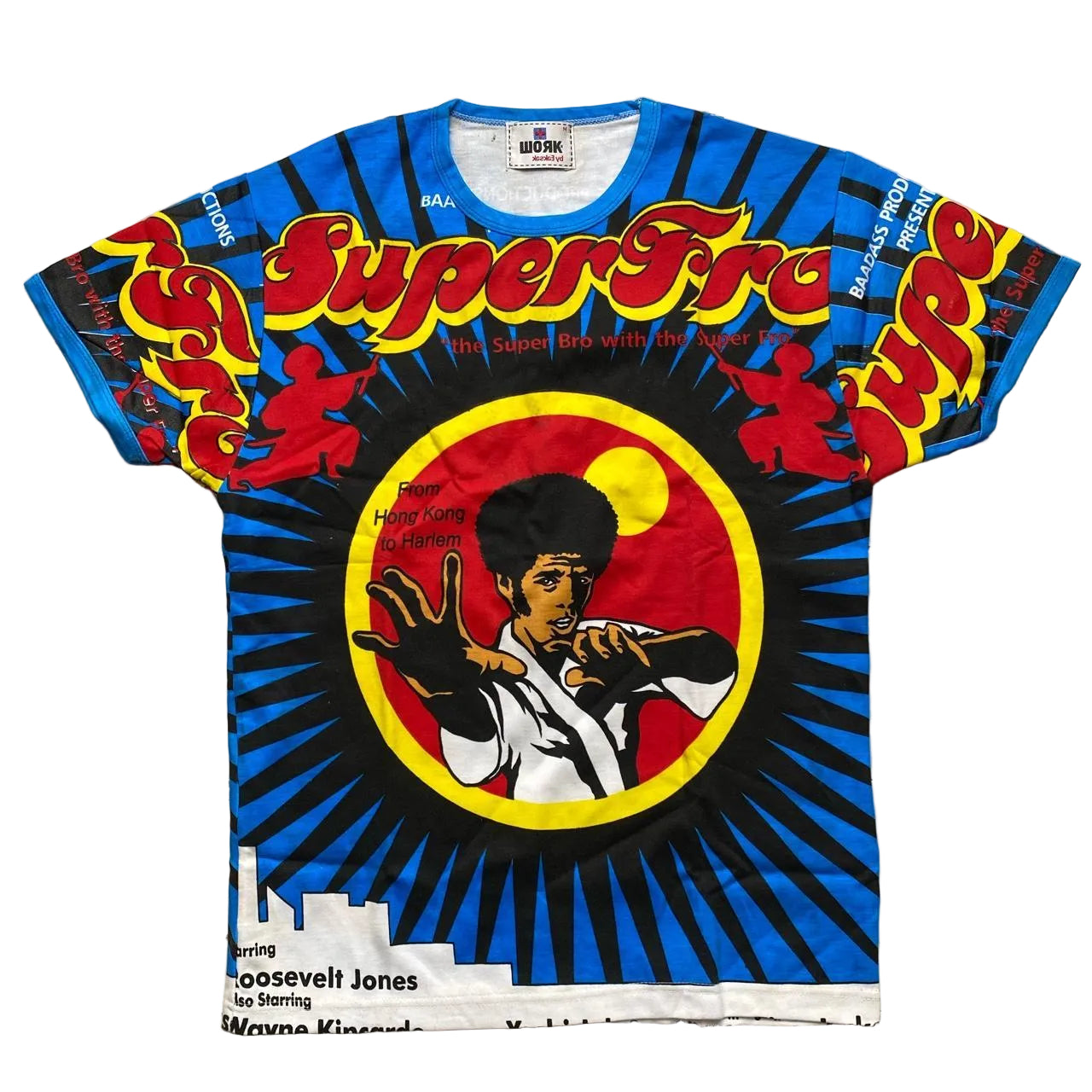 Superfro Work by EAKSAK Vintage Kung Fu T Shirt (XS)