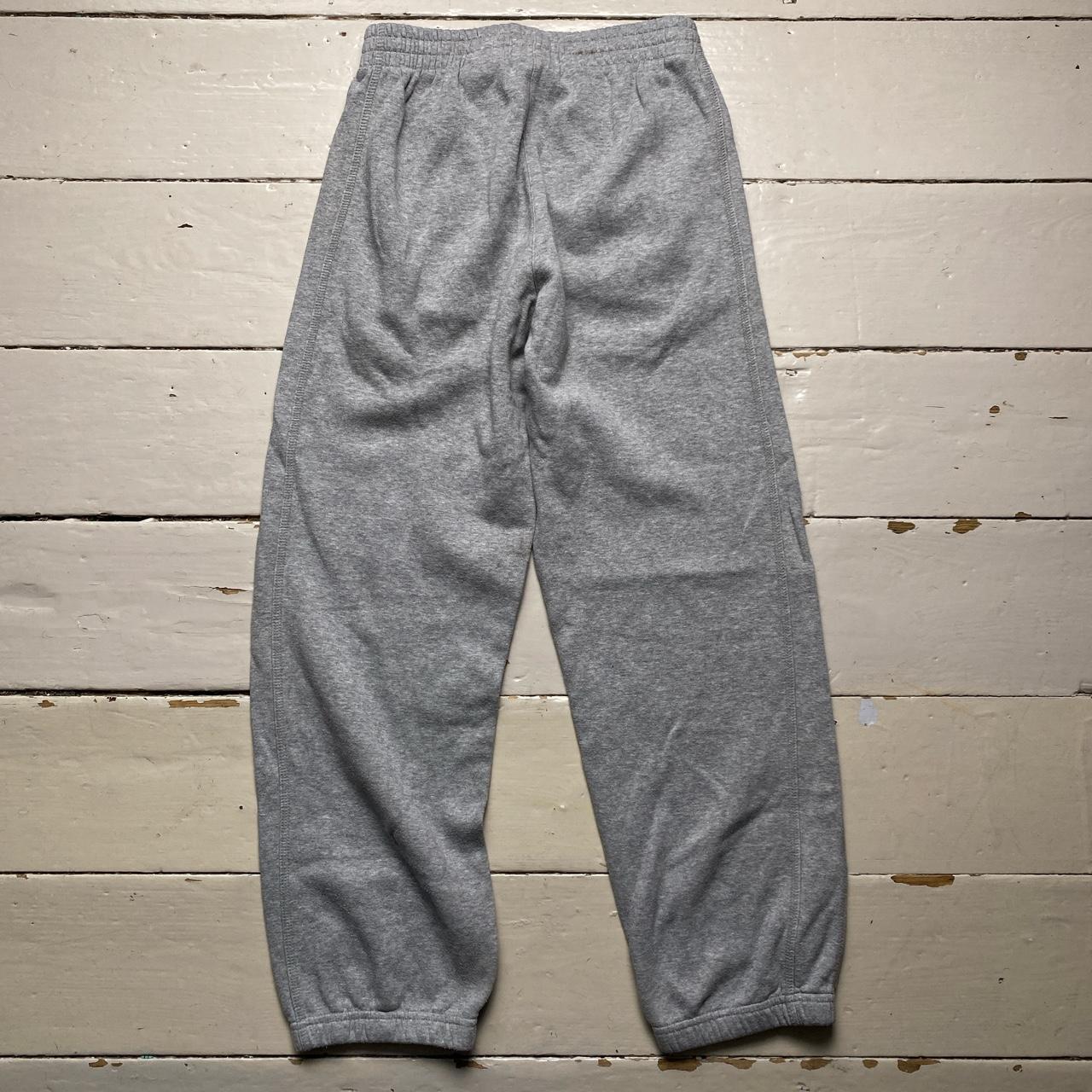 Nike Swoosh Grey and White Baggy Joggers