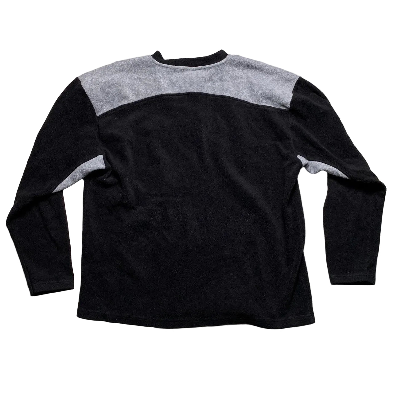 Umbro Vintage Black and Grey Fleece Jumper (XL)