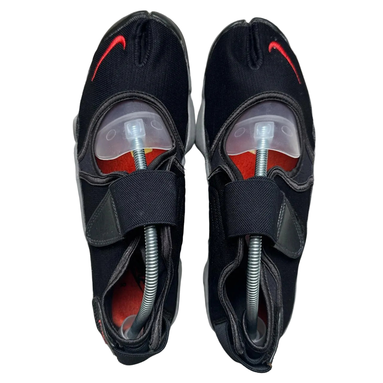 Nike Air Rift Black Red and Grey Tabi Toe Vintage 2004 (UK 9)