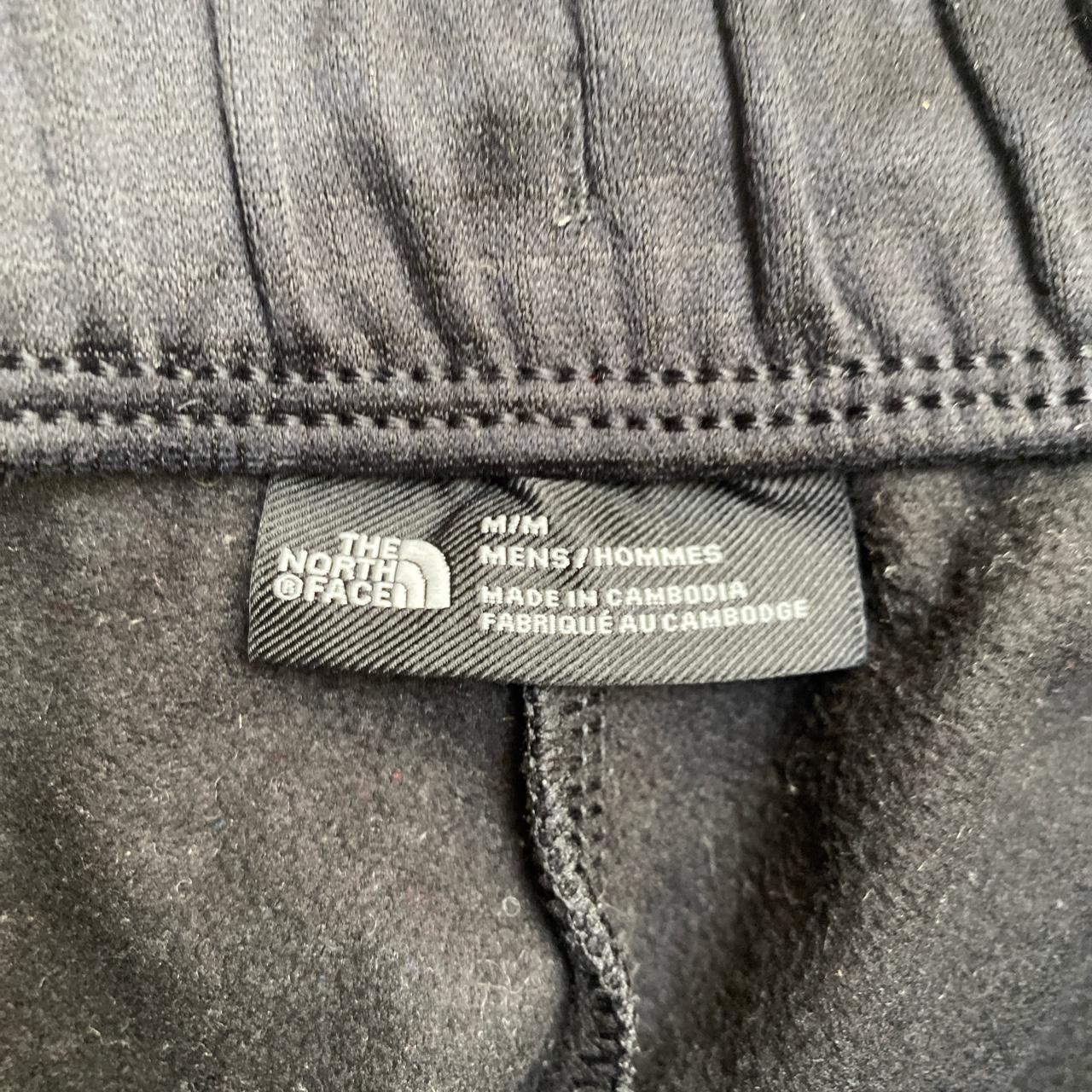 The North Face Black and White Slim Joggers (M)