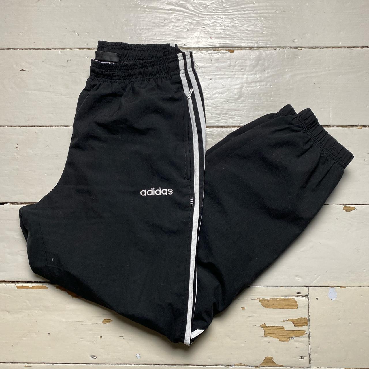 Adidas Baggy Shell Bottom Black and White