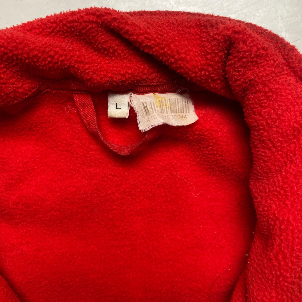 Royal Mail Fleece Red Reflective Zip Jumper