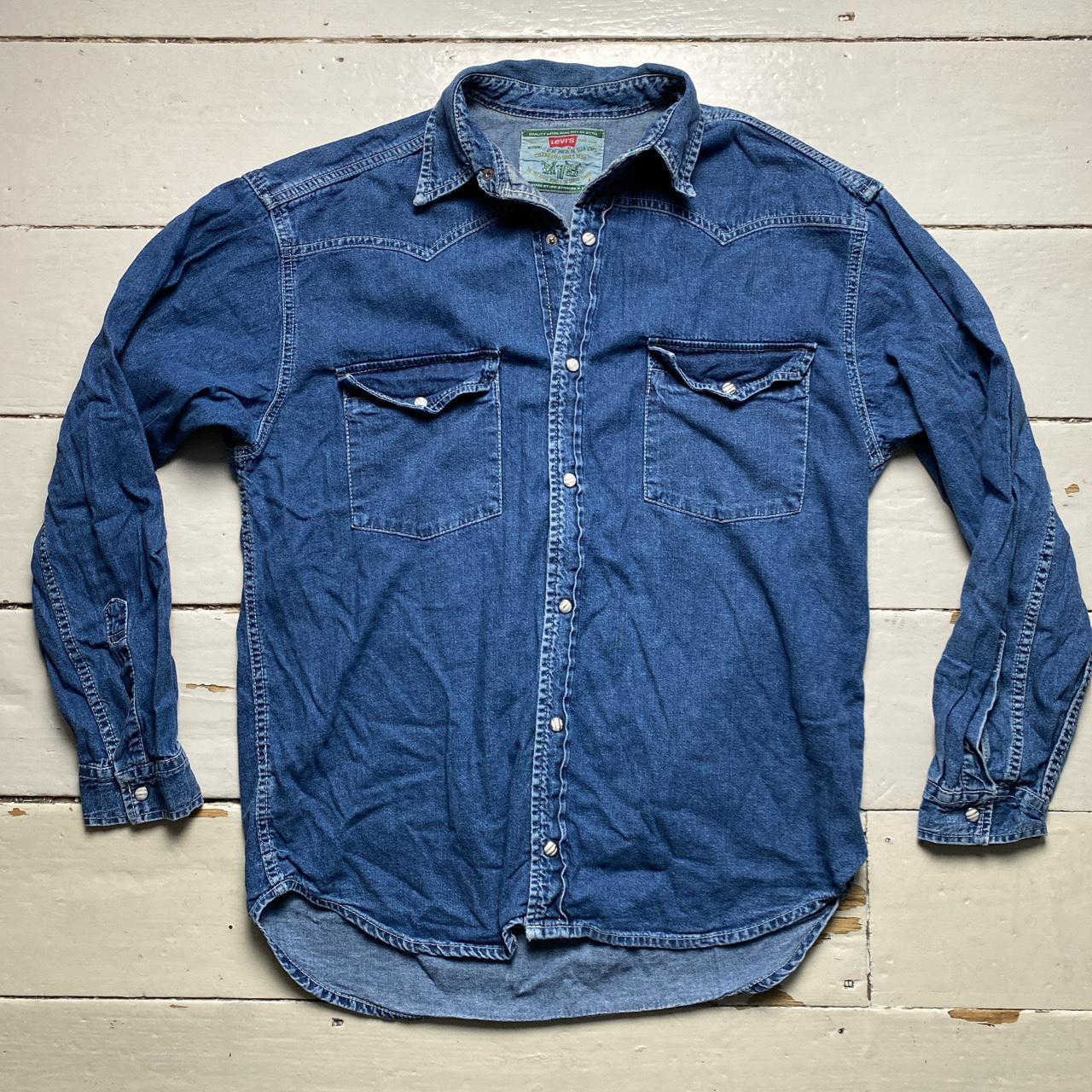 Levis Denim Button Up Long Sleeve Overshirt