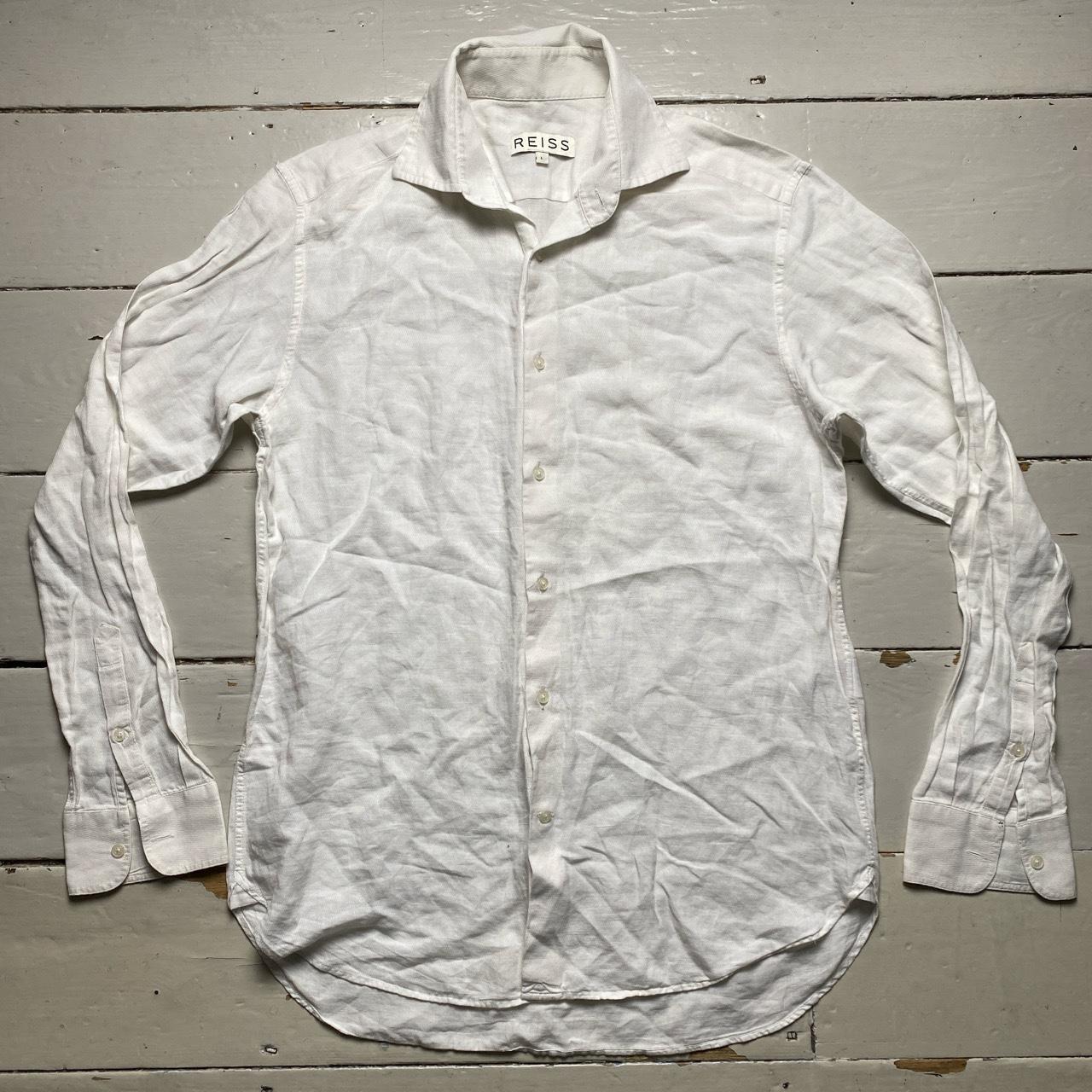 Reiss White Long Sleeve Shirt