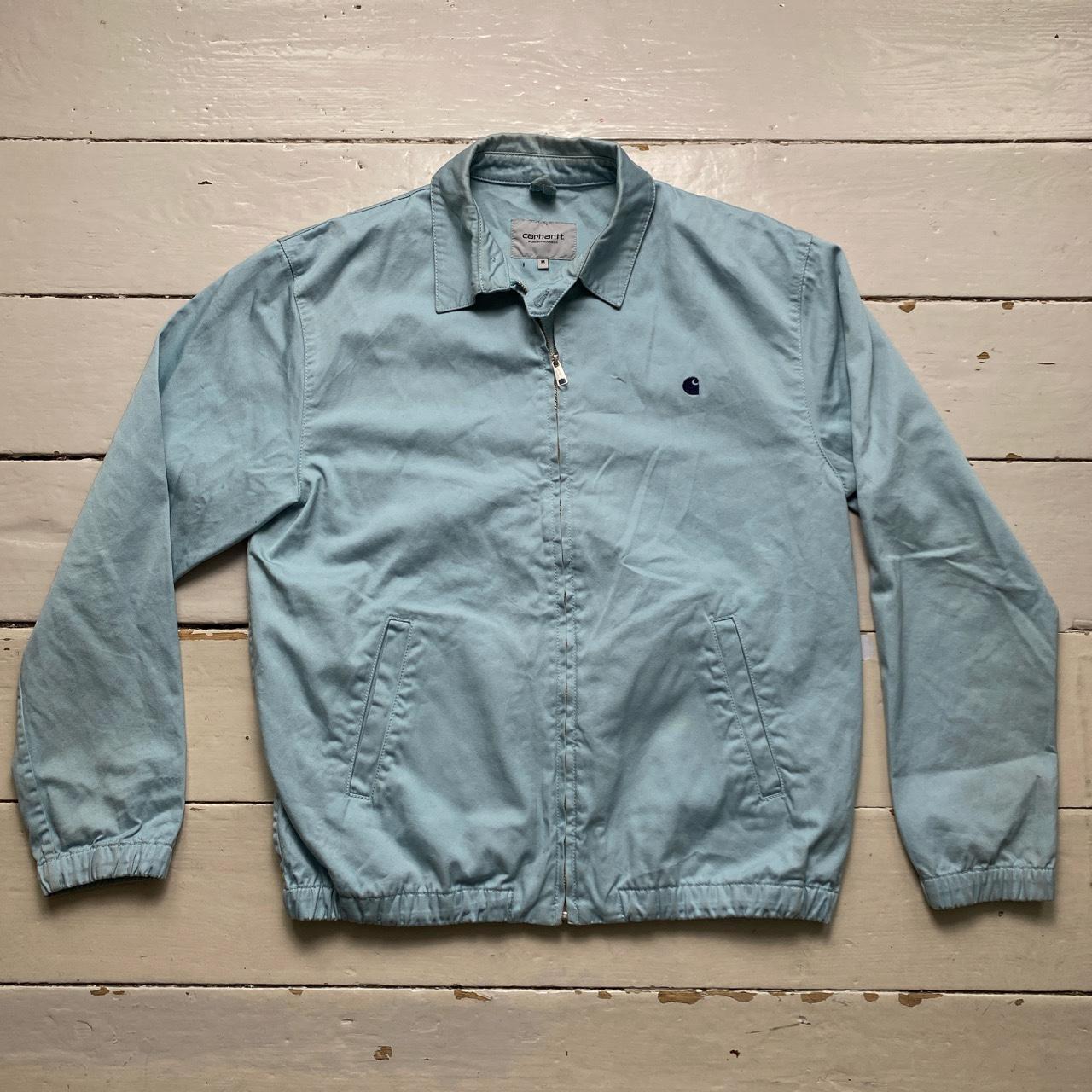 Carharrt WIP Light Blue Bomber Jacket