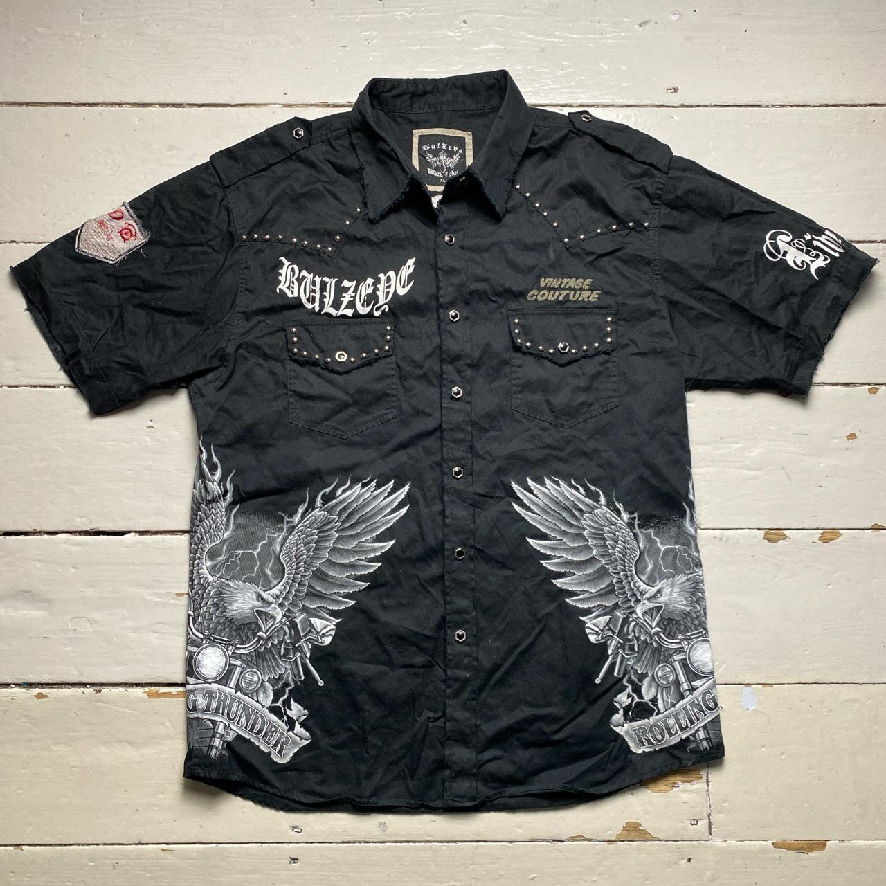 Glory Bulzeye Vintage Choppers Vintage Motorcycle Biker Shirt