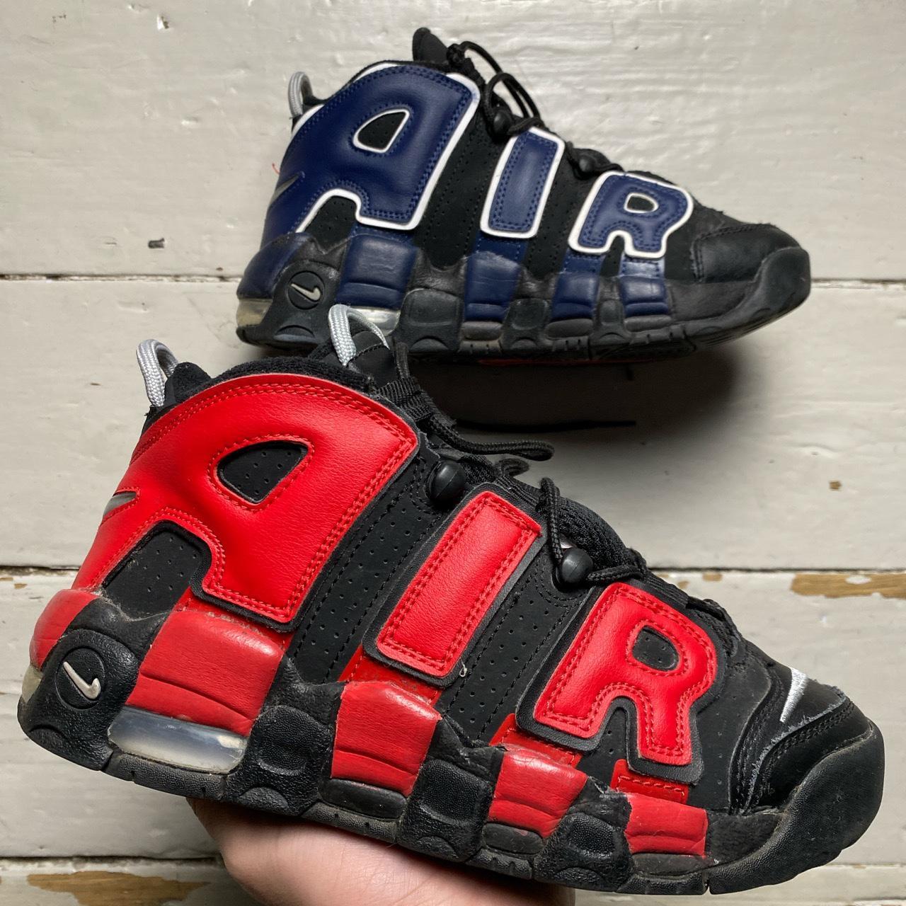 Uptempo hot sale black red