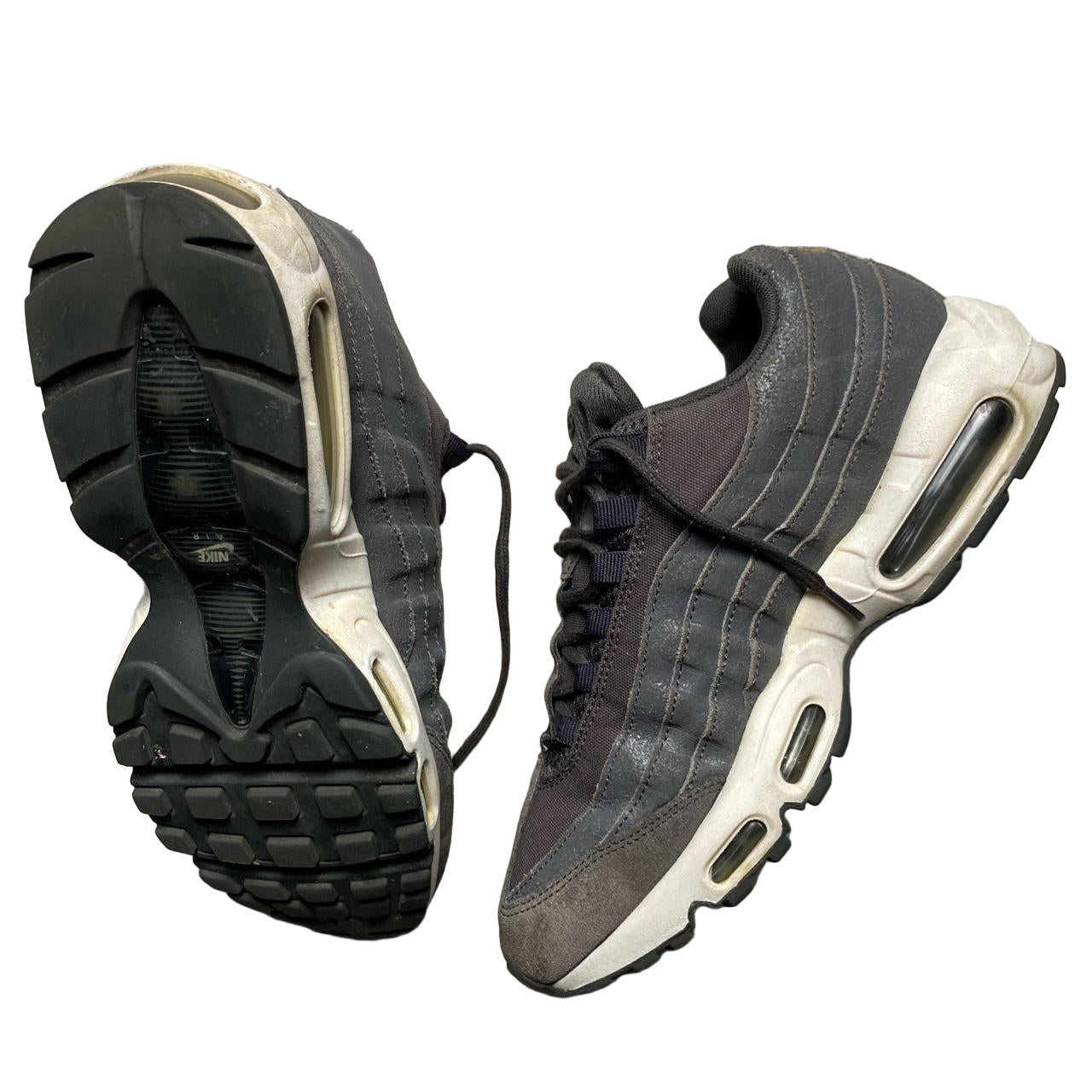 Nike Air Max 95 Grey and White (UK 9.5)