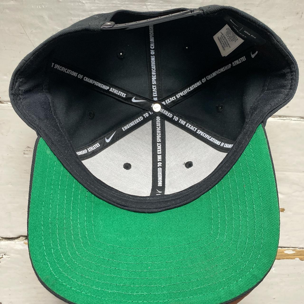 Nike Black and White Snapback Cap