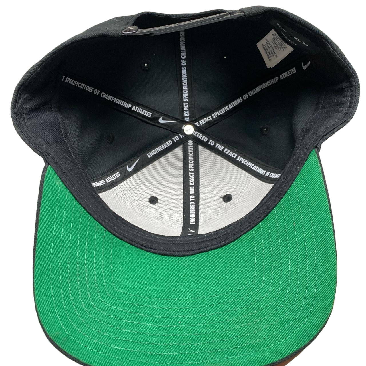 Nike Black and White Snapback Cap