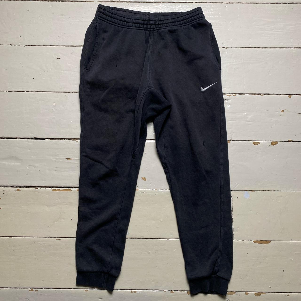 Nike Swoosh Black and White Joggers