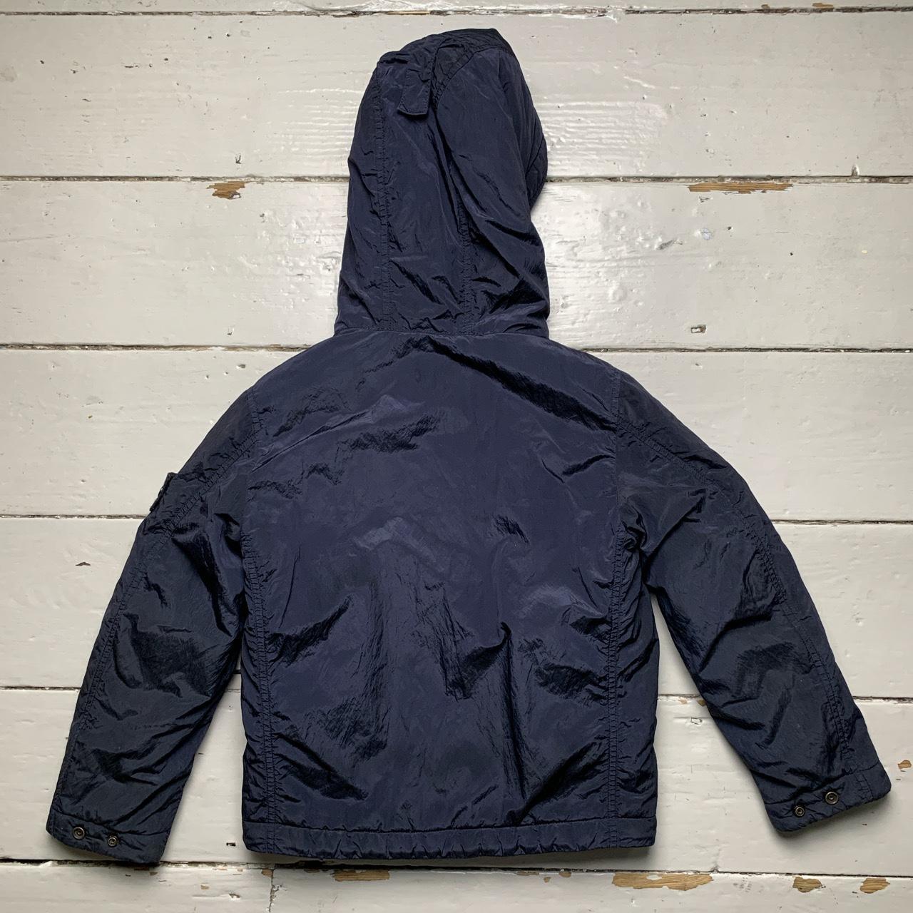 Stone Island Junior Navy Puffer Jacket