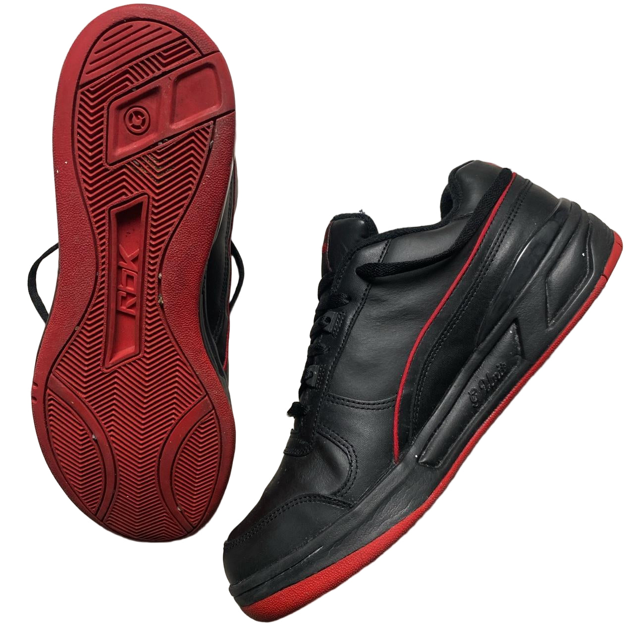 G Unit 50 Cent Reebok Black and Red Trainers (UK 9)