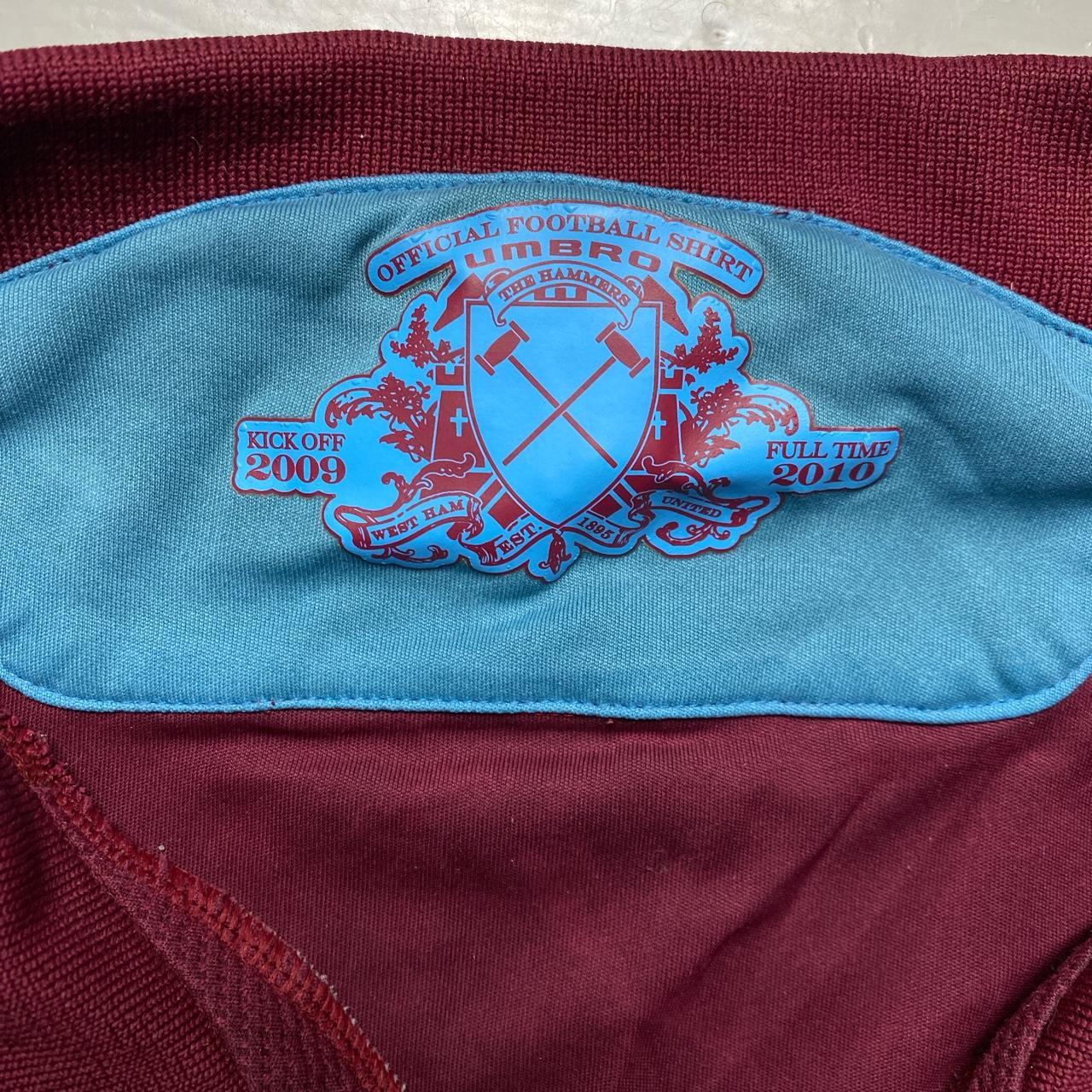 West Ham United Umbro Vintage 2009 Football Jersey