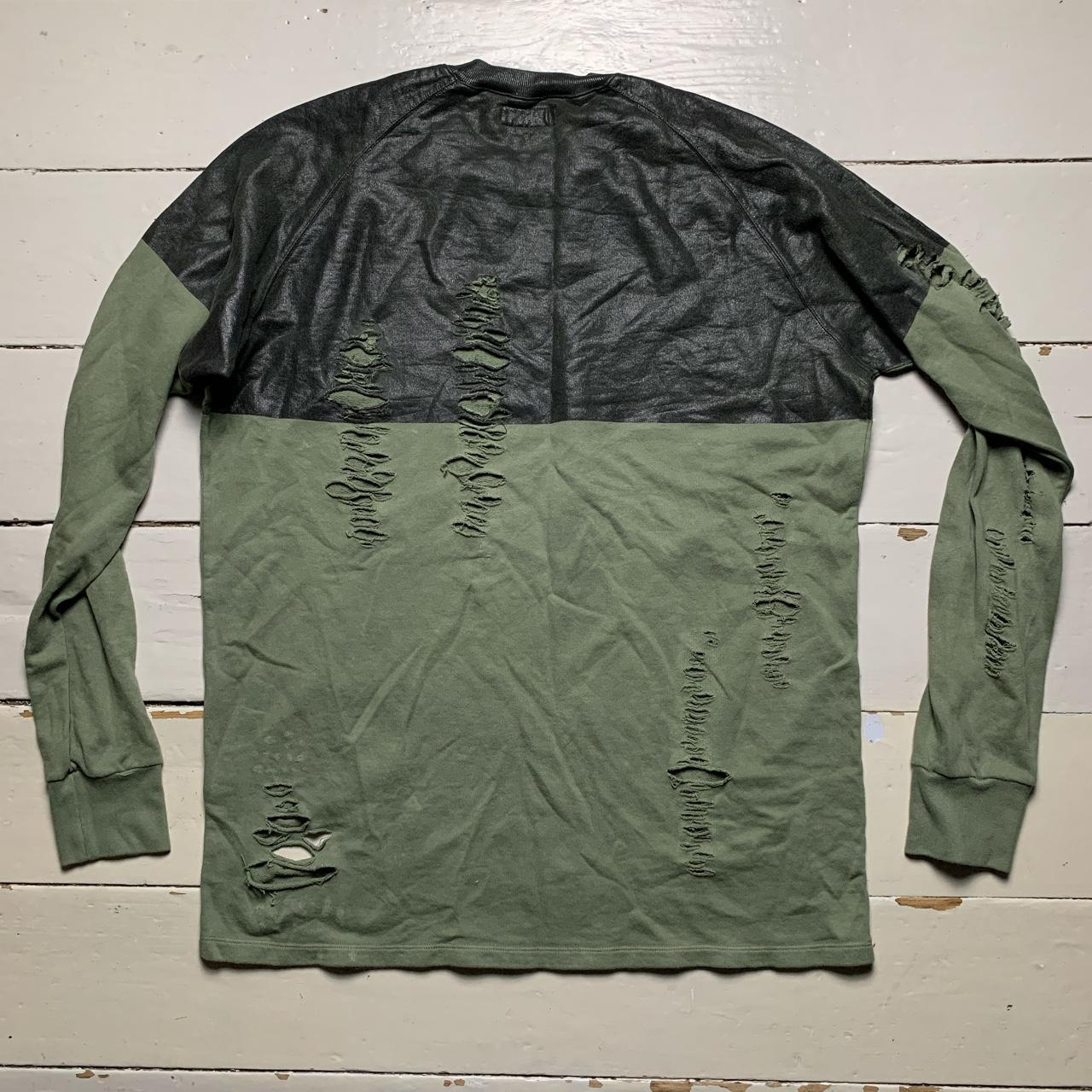 Trapstar Womens Distressed Long Sleeve Jumper