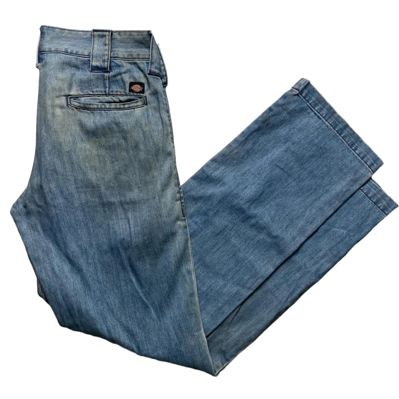 Dickies Jean Cargo Trousers Light Faded Blue (32W)