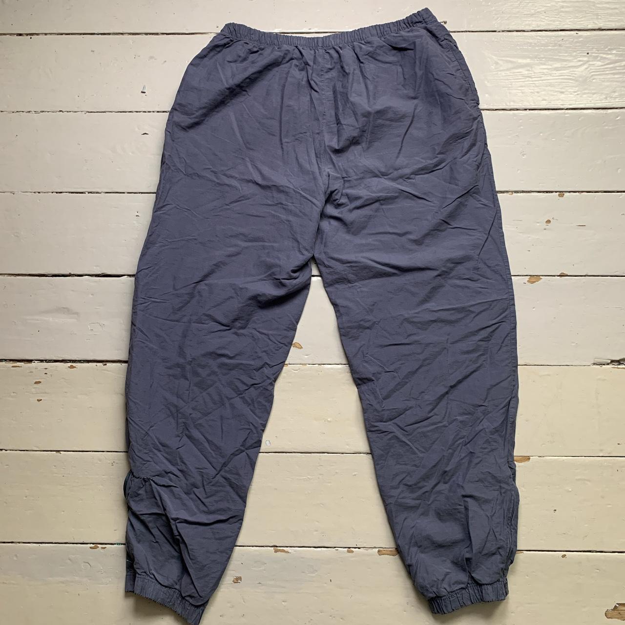 Sergio Tacchini Vintage Baggy Shell Track Pant Bottoms
