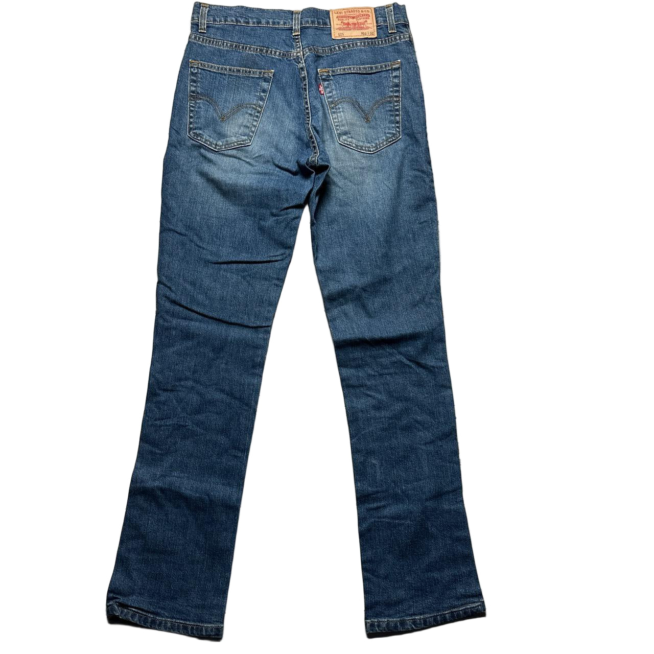 Levis 525 Vintage Flare Navy Jeans (30W)