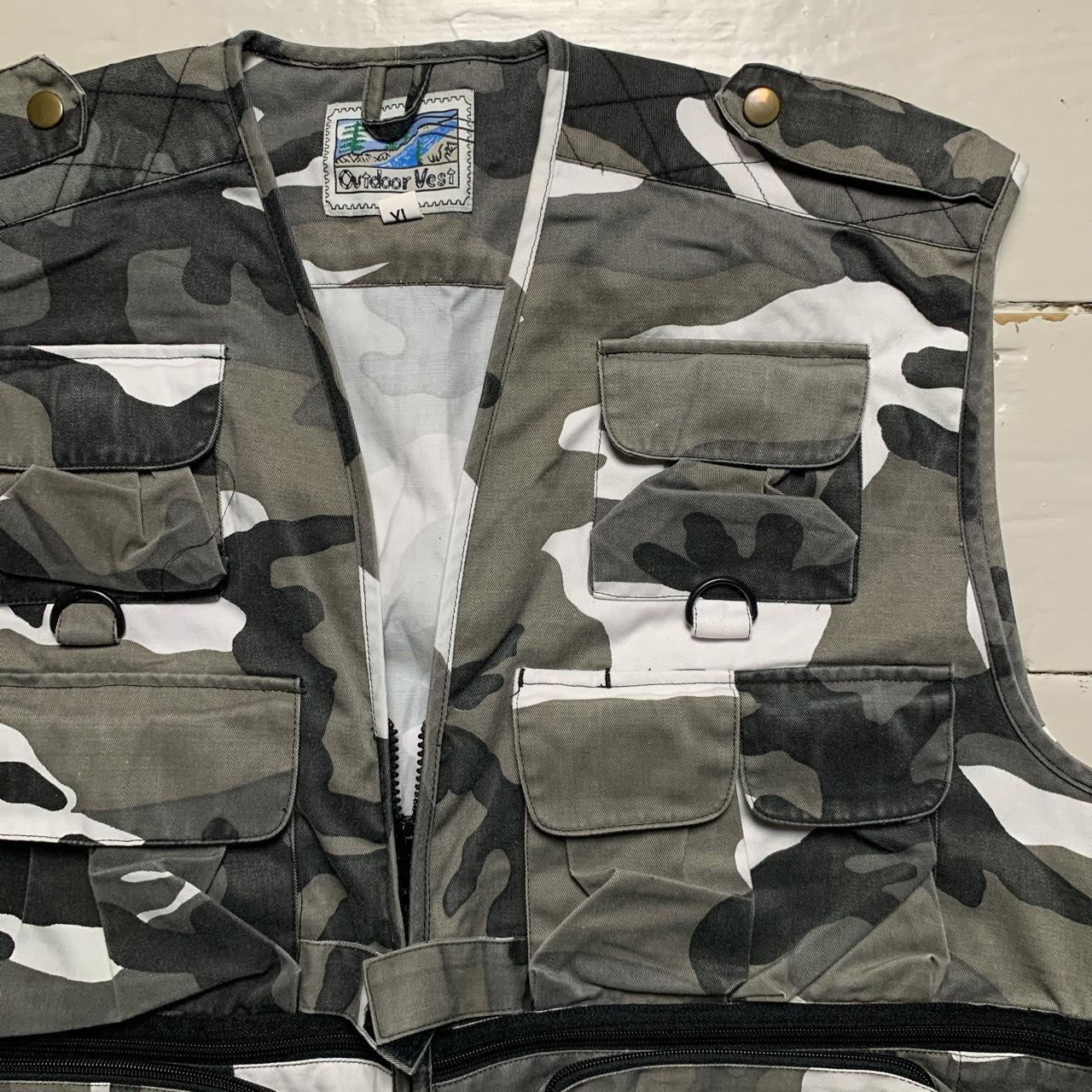 Camouflage Grey Gilet