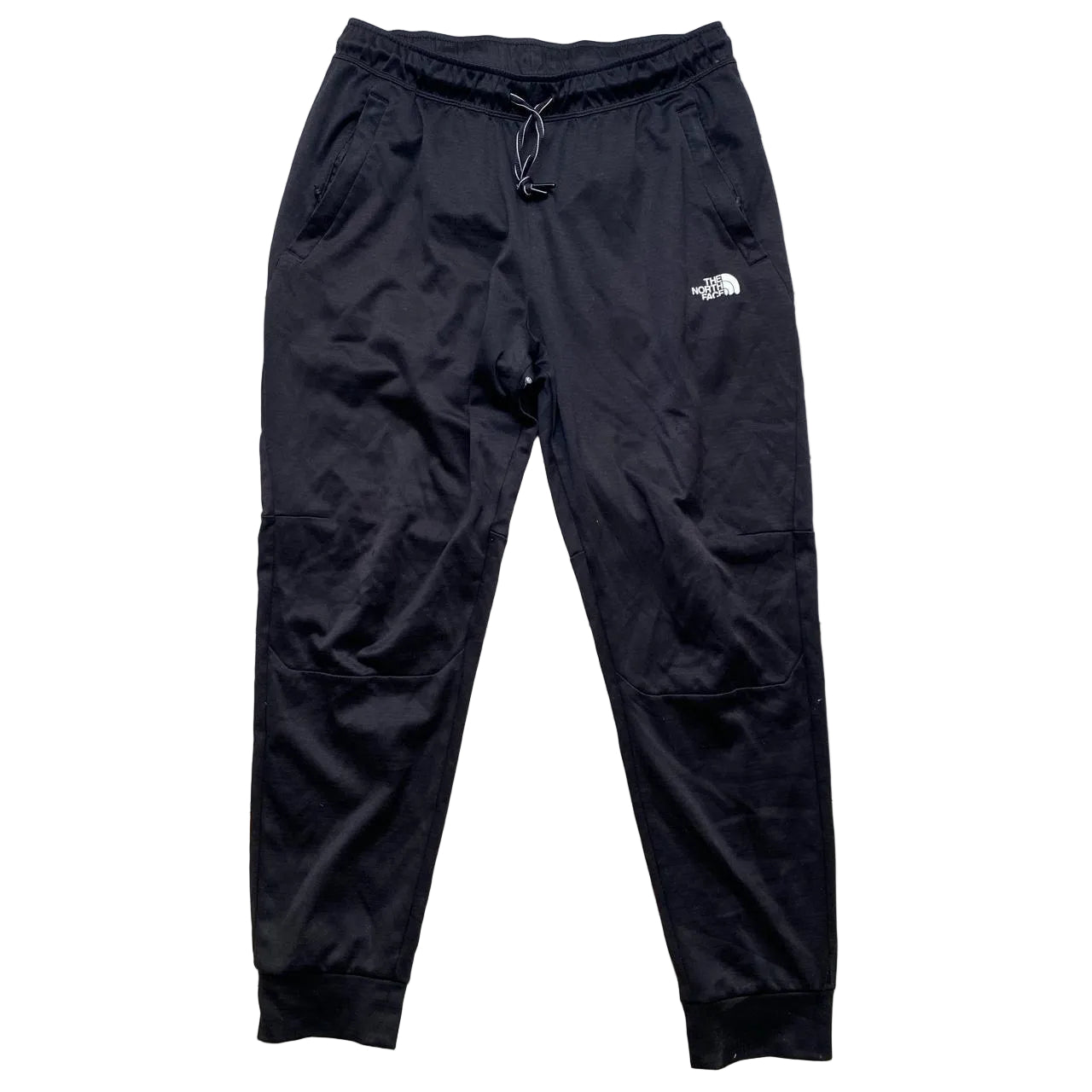 The North Face Black and White Slim Joggers (M)