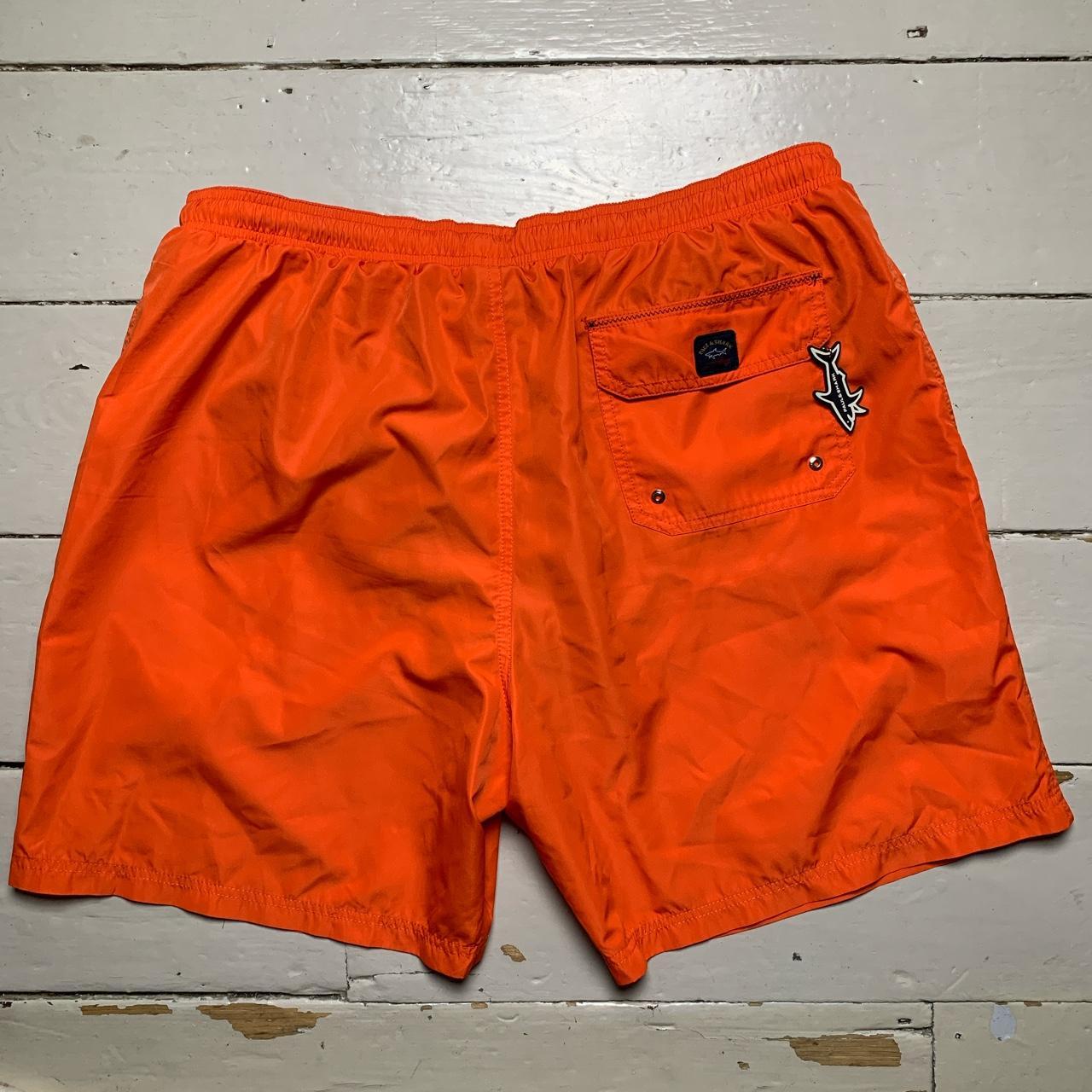 Paul and Shark Swim Shorts Orange