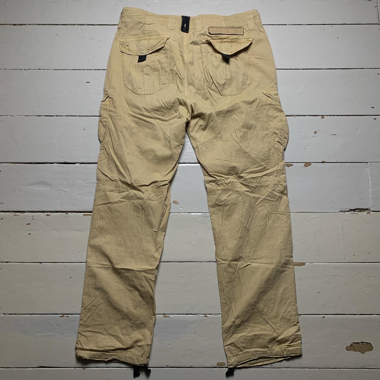 Armani Exchange Vintage Cargo Army Baggy Combat Trousers