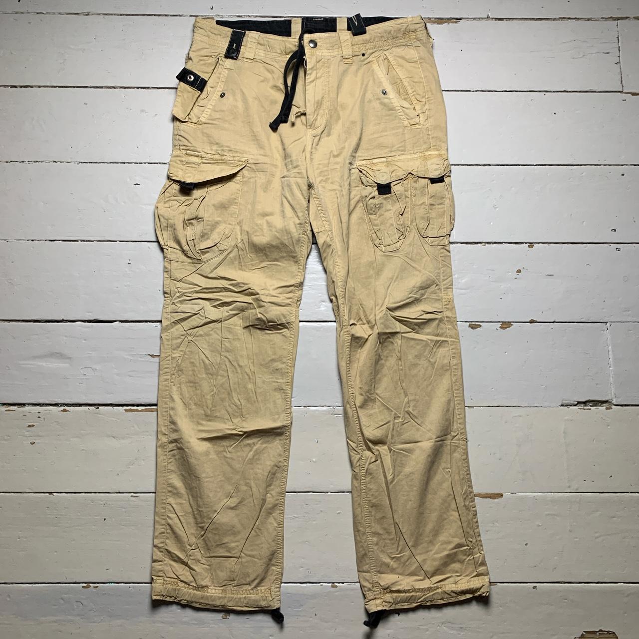 Armani Exchange Vintage Cargo Army Baggy Combat Trousers