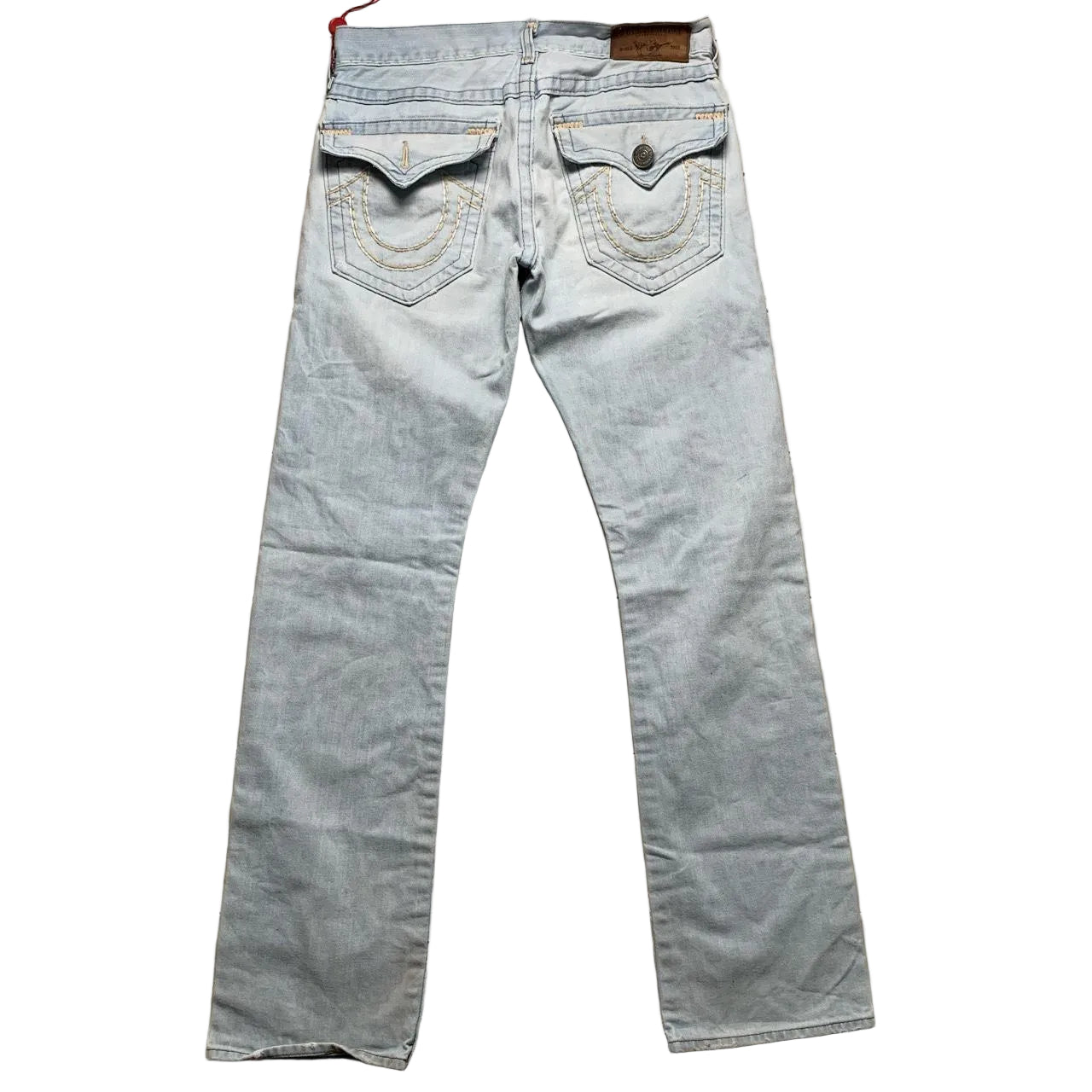 True Religion Ricky Super T Light Blue Jeans (30W)
