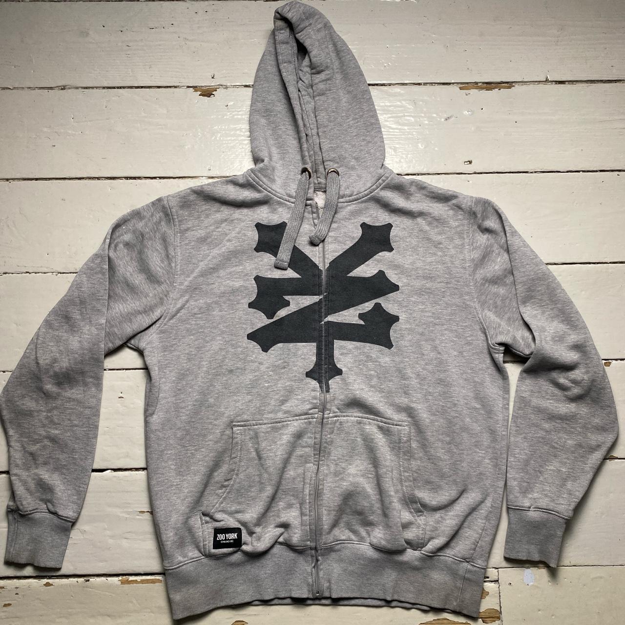 Zoo York Full Grey and Black Vintage Tracksuit