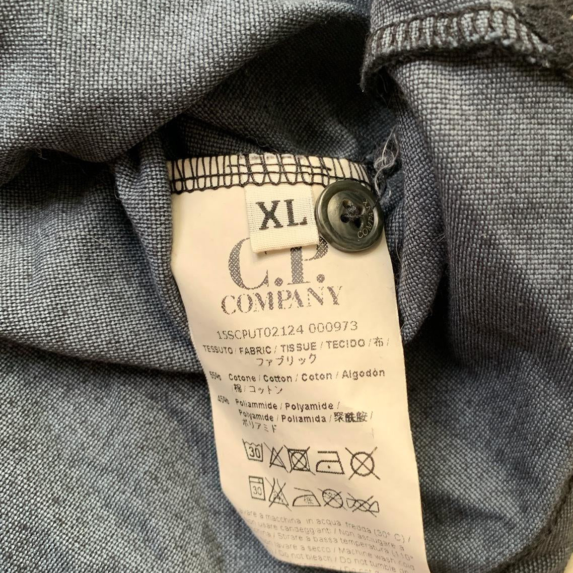 CP Company Navy Polo Shirt (XL)