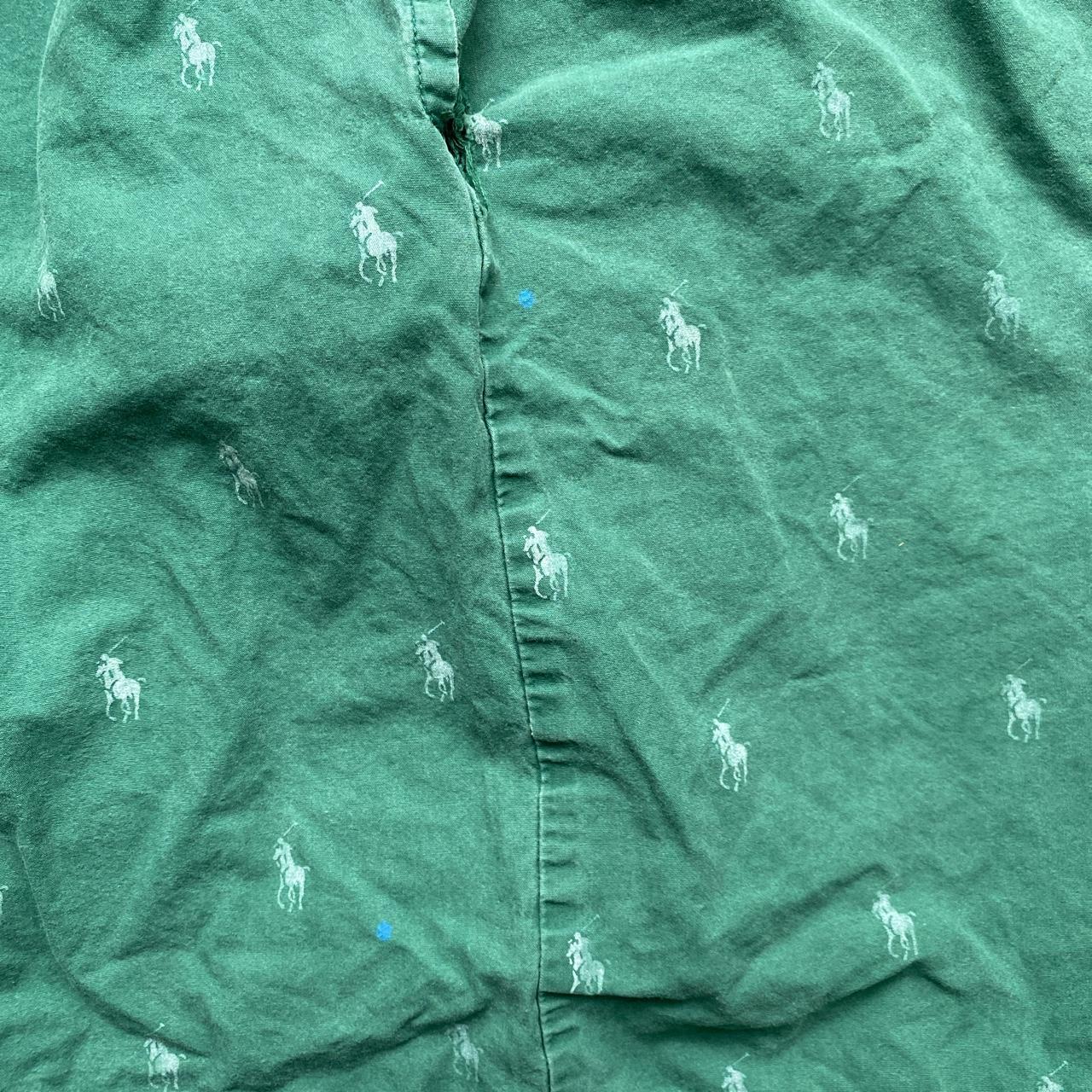 Polo Ralph Lauren Green Monogram Pony Shorts