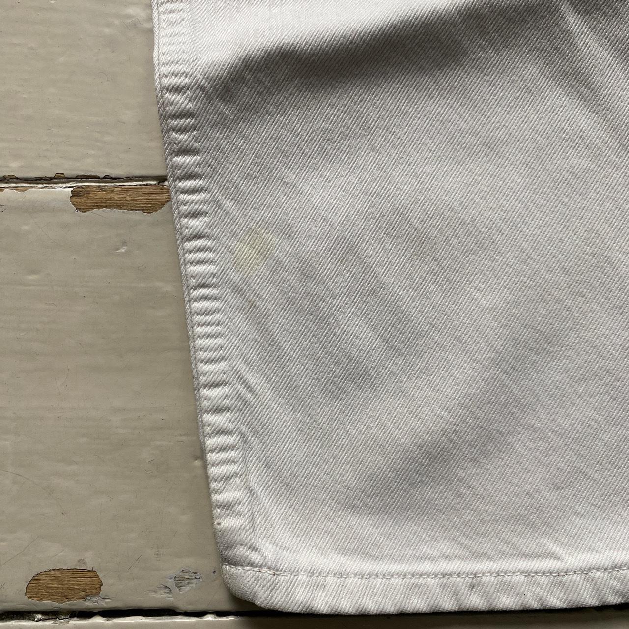 Levis 618 02 Vintage White Orange Tab Jeans