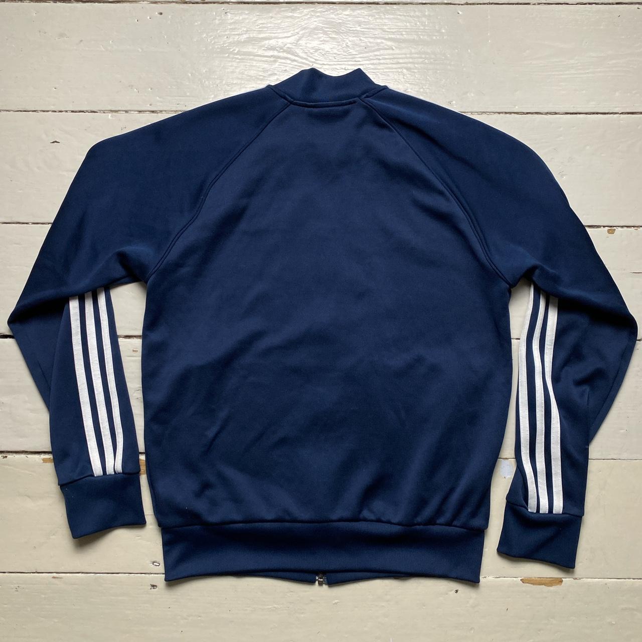 Adidas Originals SST Navy and White 3 Stripe Tracksuit Jacket