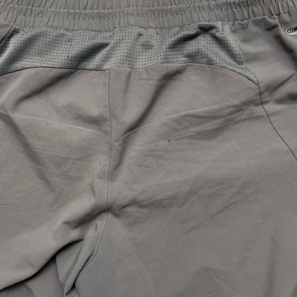 Adidas Climacool Baggy Vintage Shell Track Pant Bottoms Grey and Black (S)