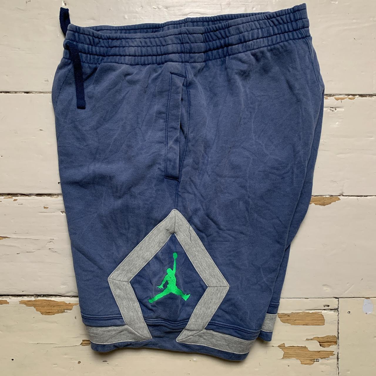 Jordan Blue and Green Shorts